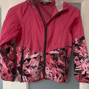 The North Face Pink and Black Jacket kids size 7/8